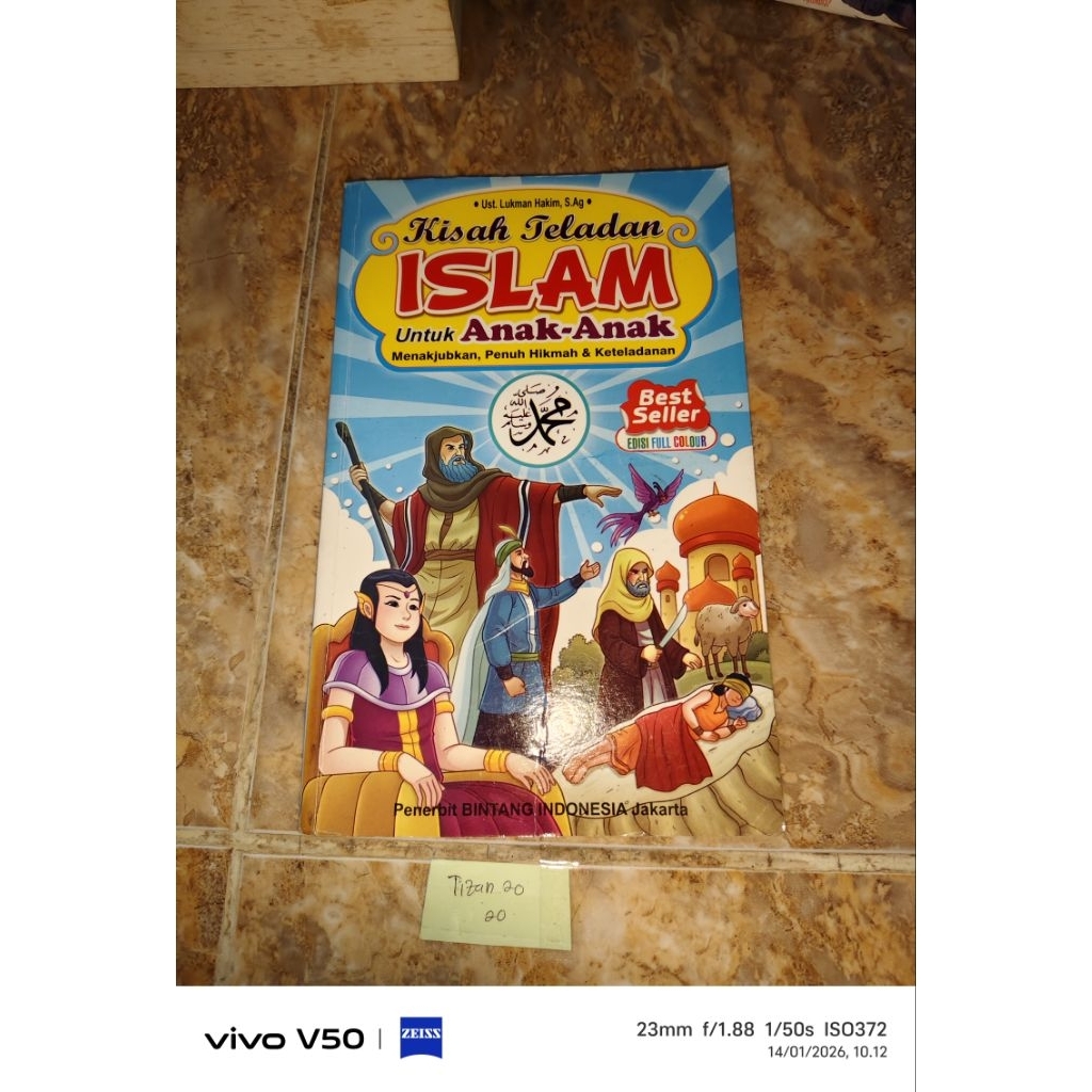 Buku Kisah teladan Islam untuk anak-anak