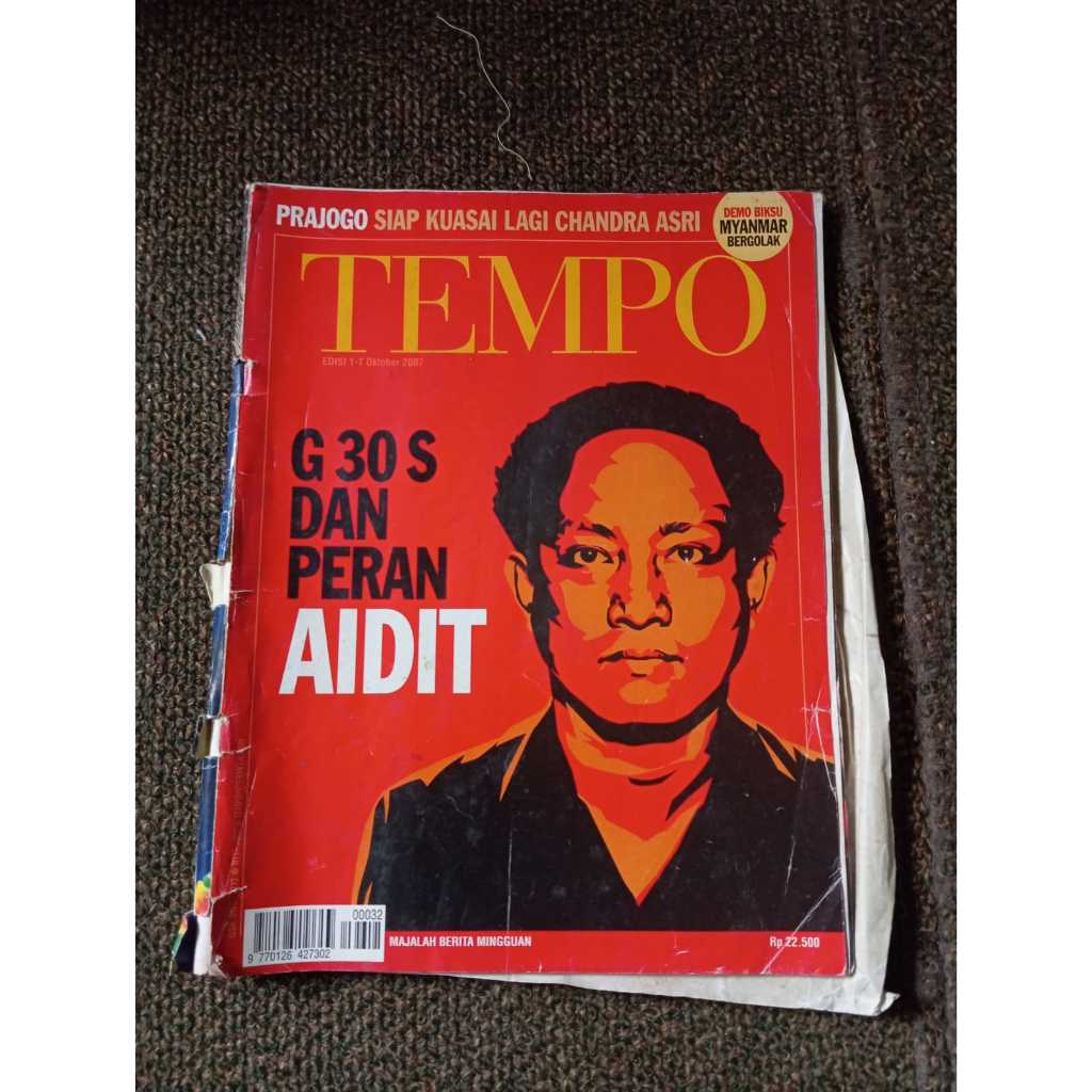Majalah Tempo edisi khusus Oktober 2007 G30s dan peran Aidit PKI Suharto Letkol Untung Bung Karno Sy