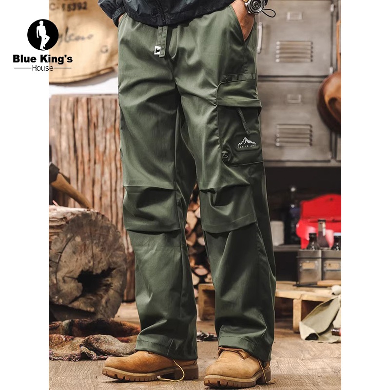 Celana cargo pria korea style Celana cargo panjang pria Cargo gombrong pria cargo pants pria unisex 