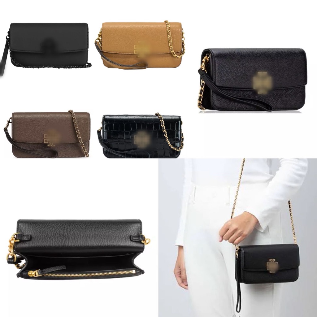 TAS WANITA TB BRITTEN CHAIN CROSSBODY WALLET WRISTLET ORIGINAL