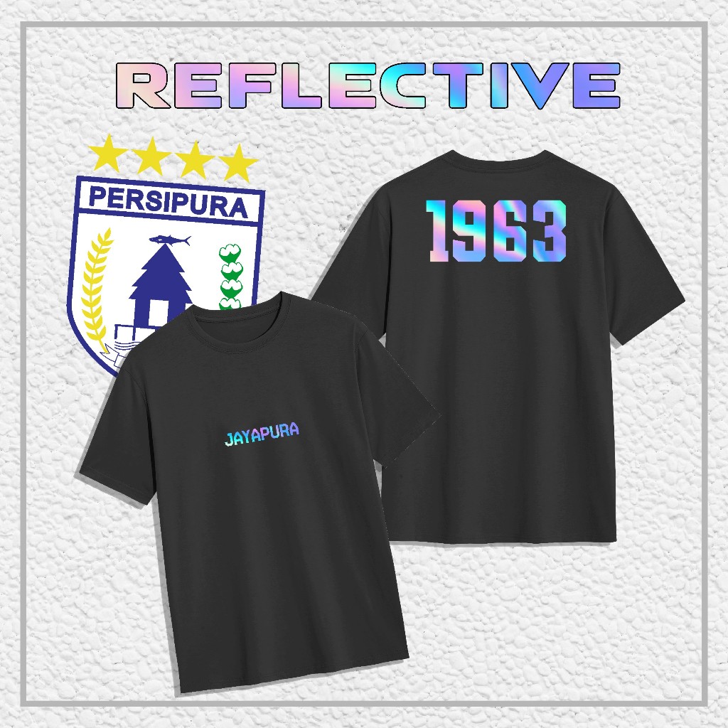 Kaos PERSIPURA Jayapura "Jayapura Reflektif" // Supporter / Hooligans Combed 24s