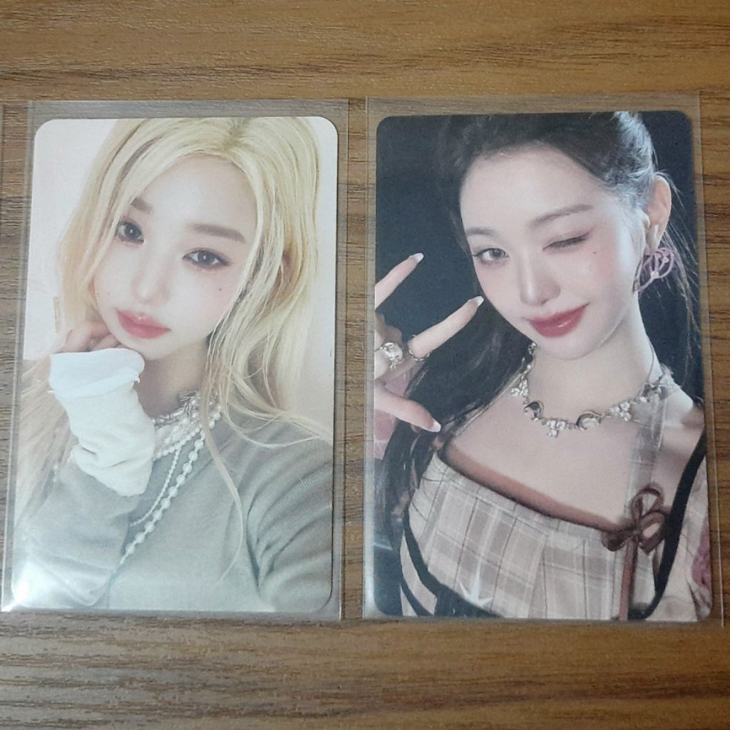 photocard pc jang wonyoung ive official / album, i've mine either way, empathy, pc baek jiheon