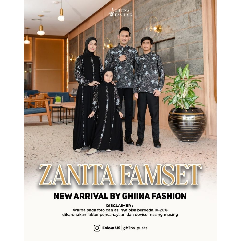 ZANITA FAMILY SET by GHIINA FASHION