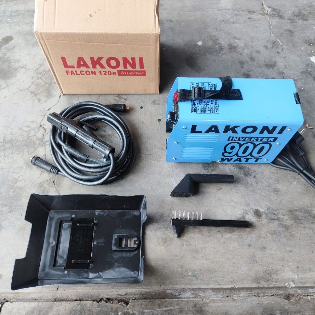 Lakoni Falcon 120e 120 e Mesin Travo Las Listrik  Inverter Welding 900W 900 W Watt