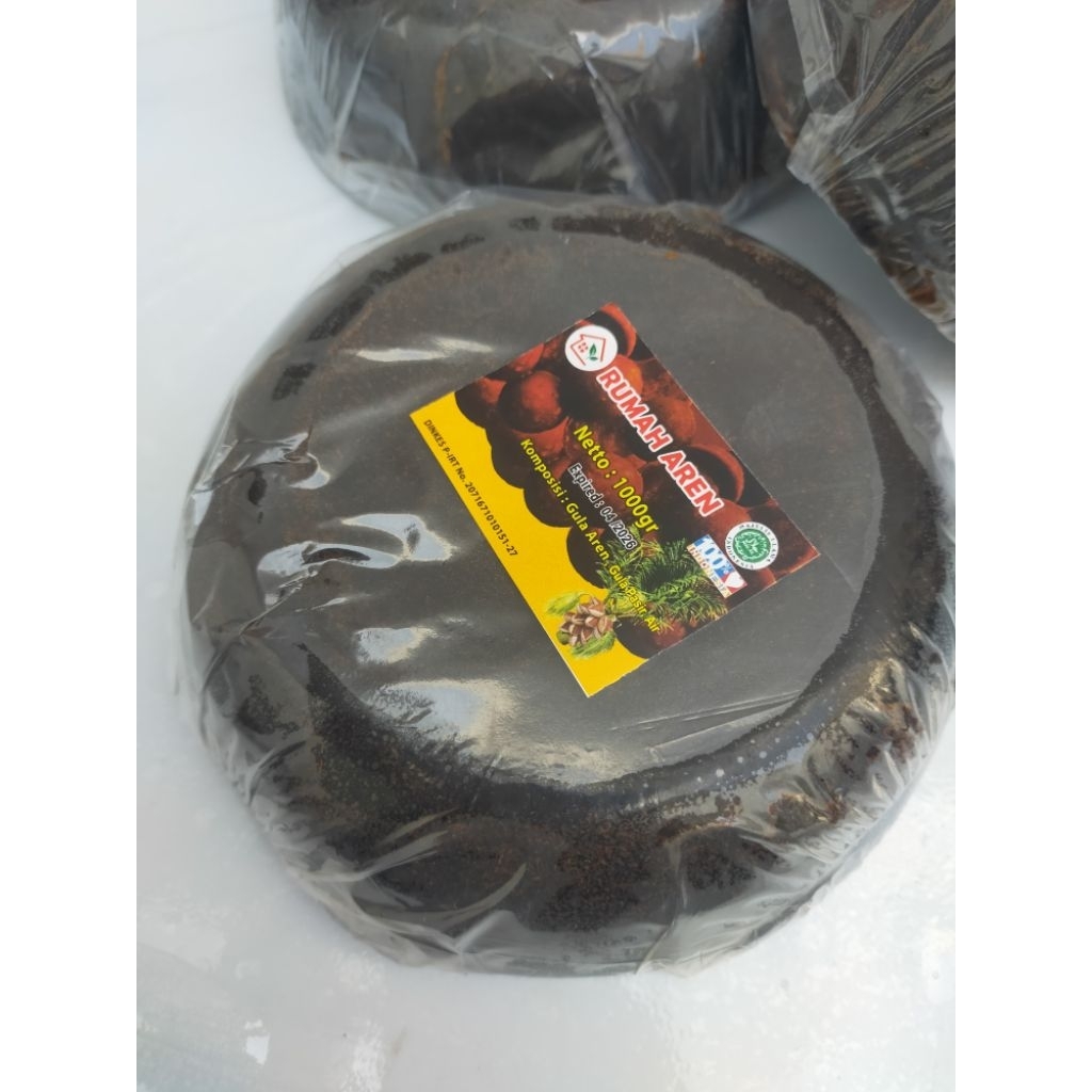 gula aren premium batok  hitam rumah aren  cuko gula merah mpek mpek Palembang 1kg