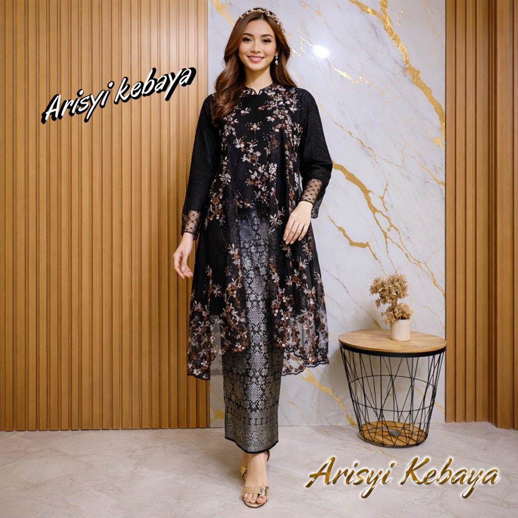 kebaya kutubaru remaja modern stylish restleting depan(Ktpj)