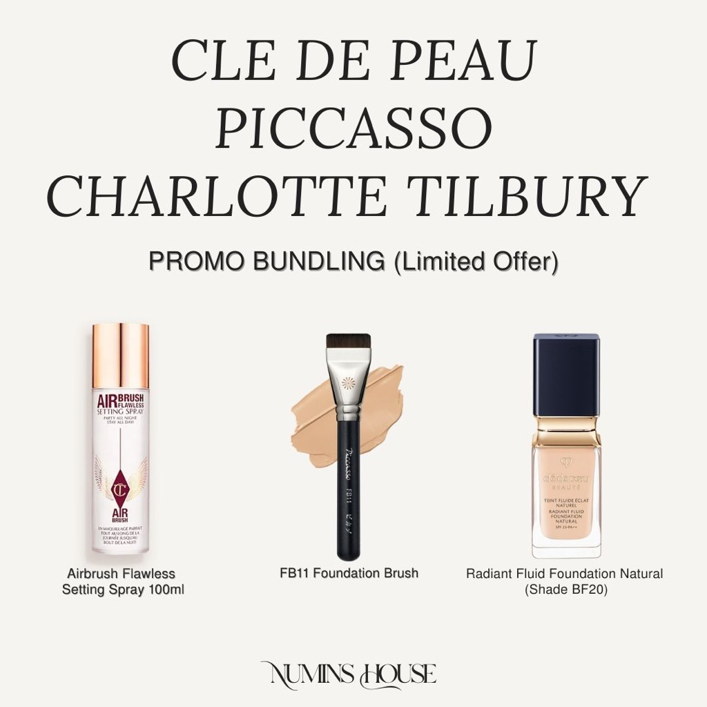 [READY] Piccasso Picasso Bundling Brush Makeup 100% Original Korea Foundation Blush - NUMINS HOUSE