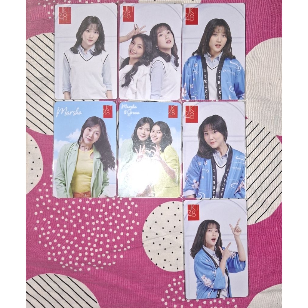 PC Photocard Marsha Jkt48 X Jtrust Bank