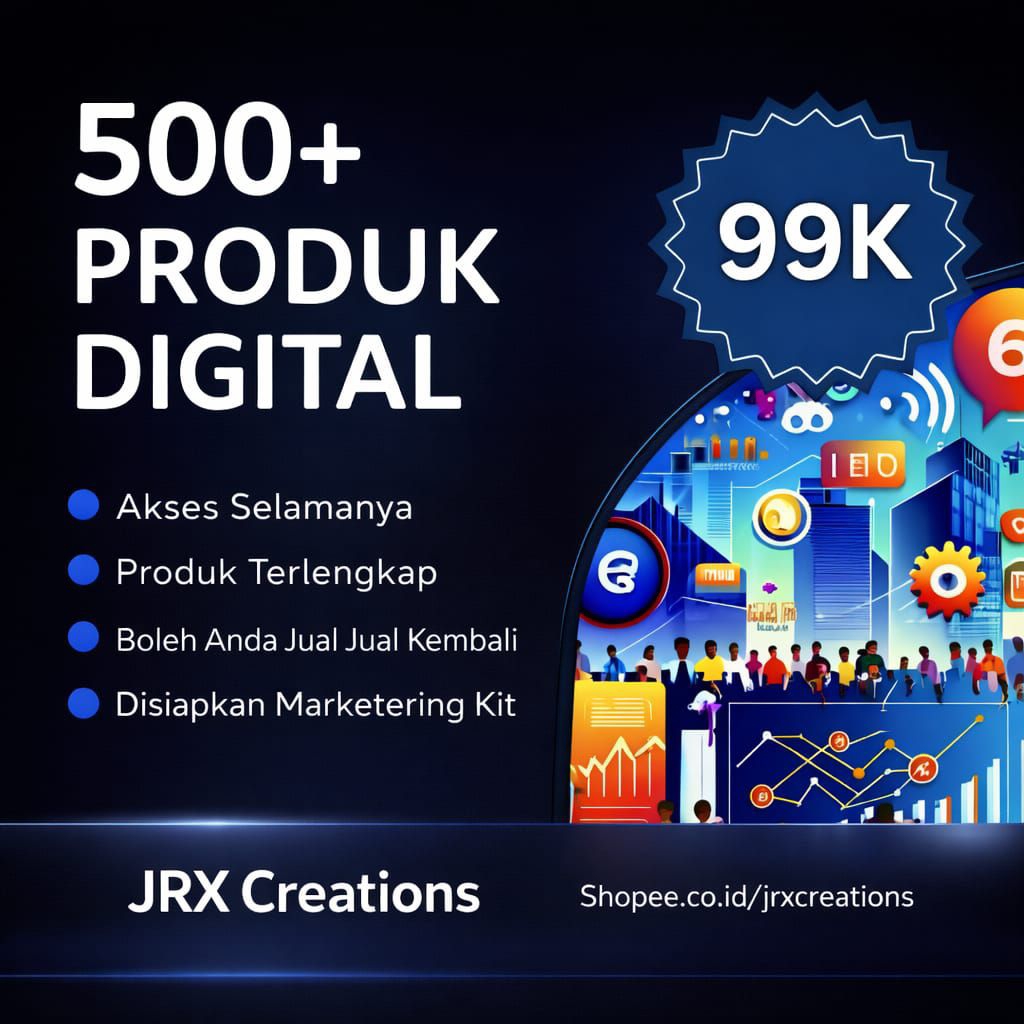 500++ Database Produk Digital Premium UPDATE 2025 - Terlengkap & Termurah- (bahasa Indonesia)