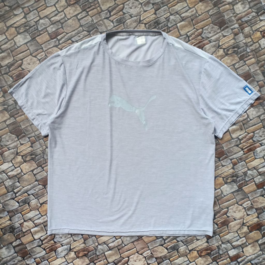 Jersey Running Puma dry fit preloved, kaos Jersey lari pria
