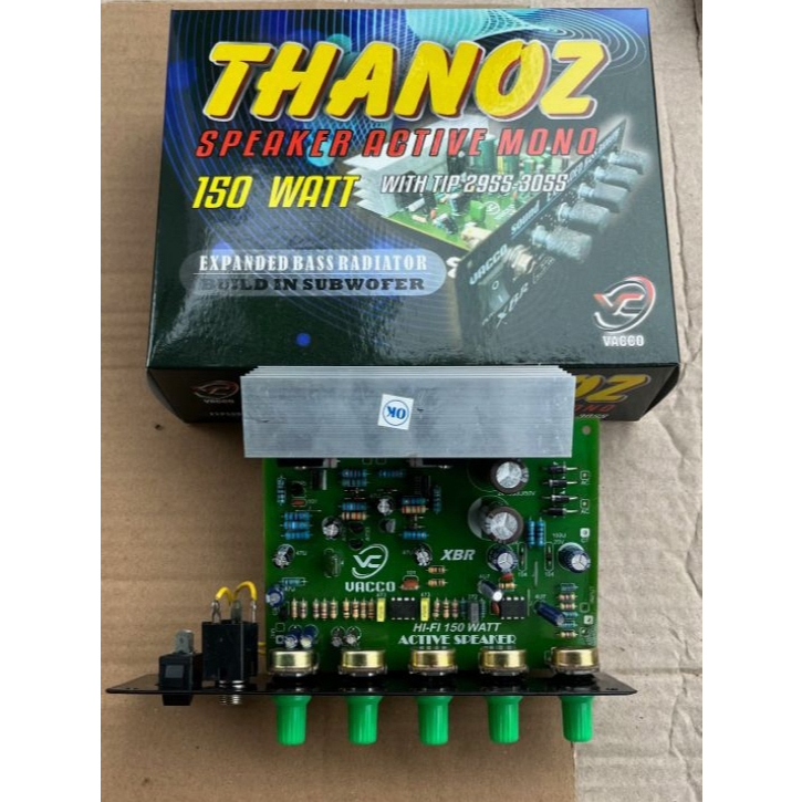 kit speaker aktif mono 150watt thanoz by vacco