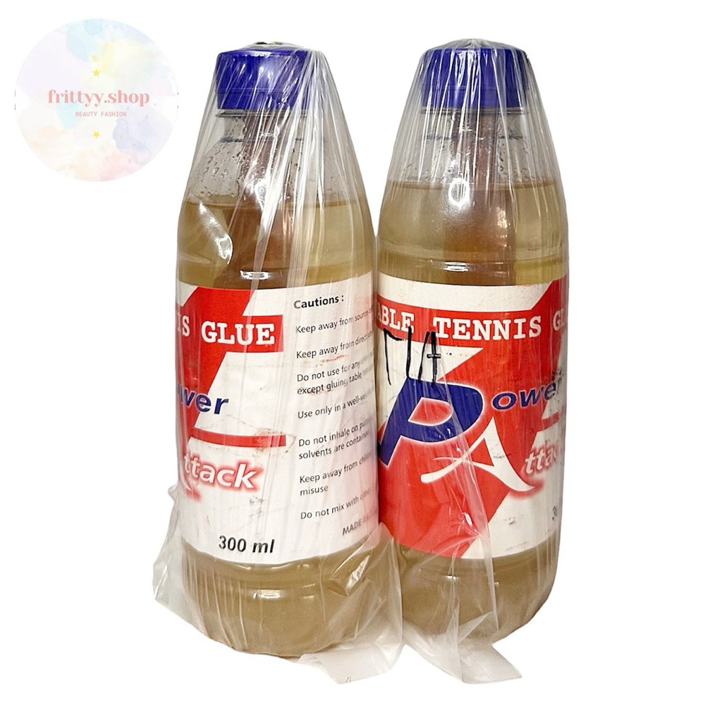 Lem Karet Bet Pingpong Tenis Meja Speed Glue POWER ATTACK 300ML Original