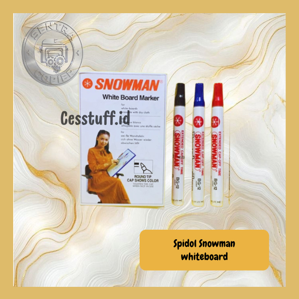 Spidol Snowman WhiteBoard