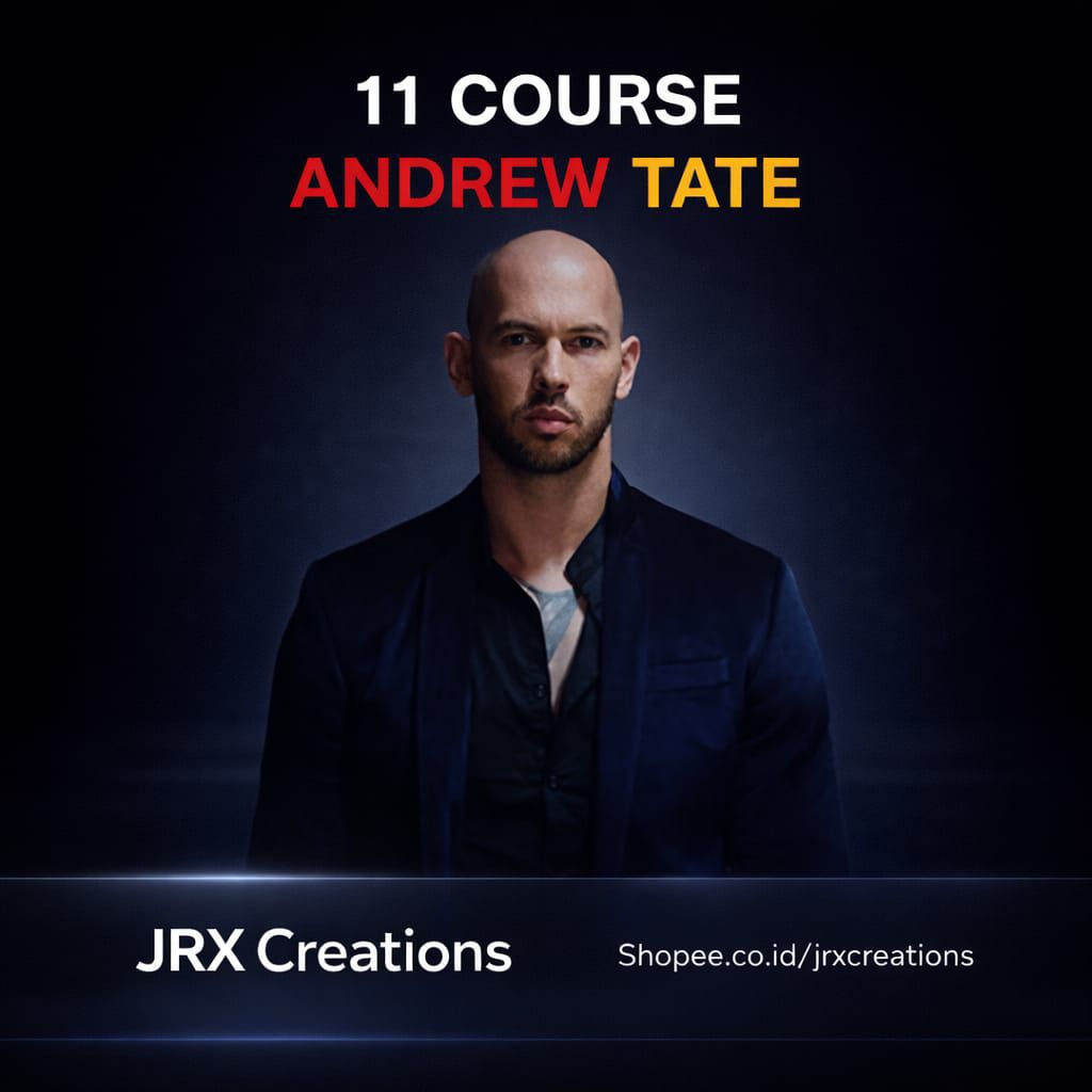 ecourse 11 course andrew tate termurah tanpa ongkir