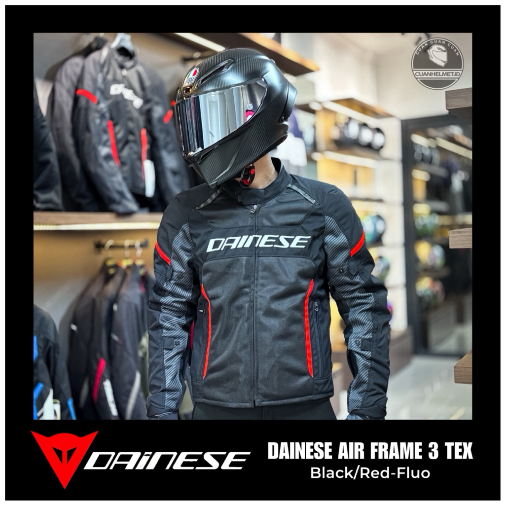 Dainese Air Frame 3 Tex Jacket / Jaket Motor Riding Protector