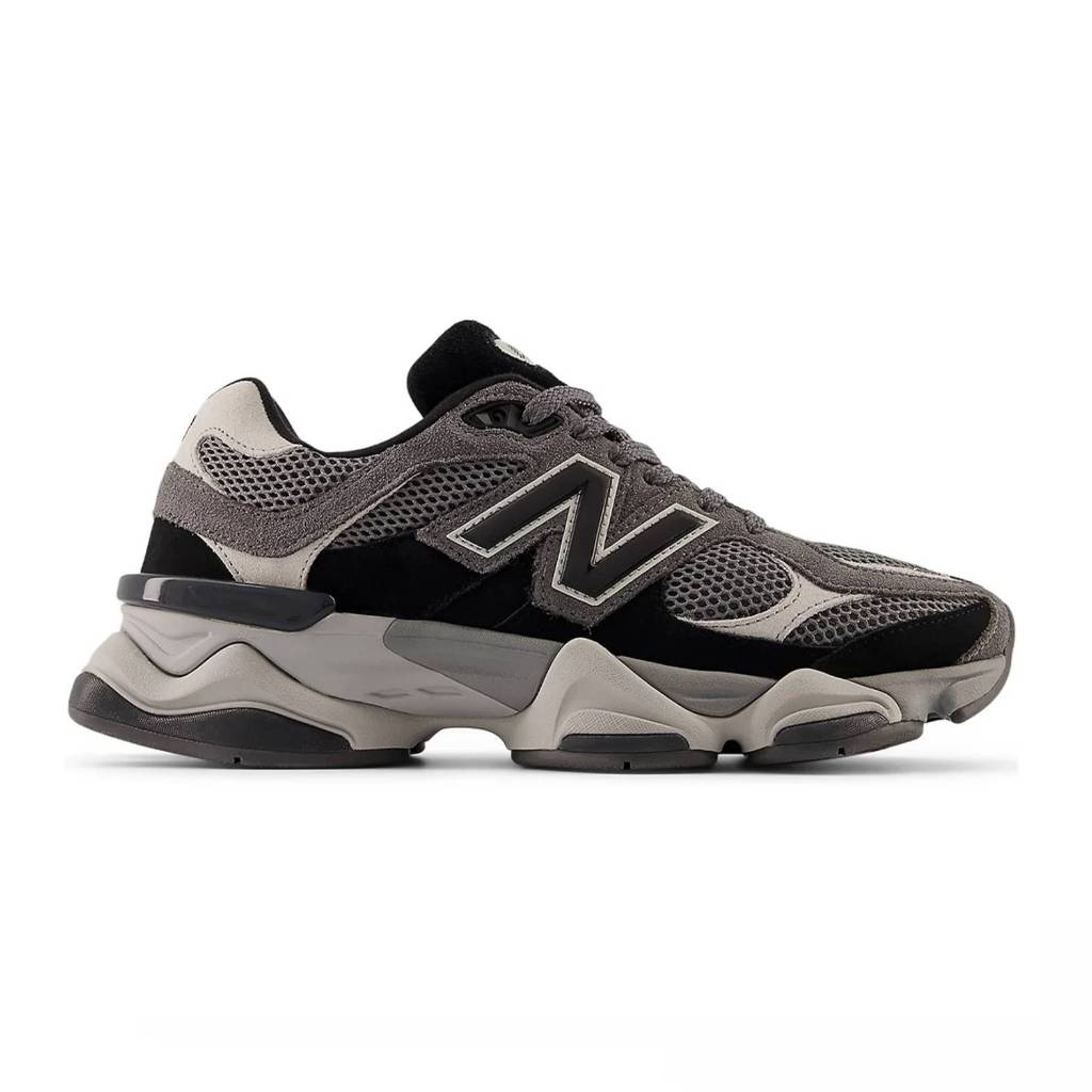 NB 9060 Black Grey Sneakers Pria ORIGINAL U9060ERA
