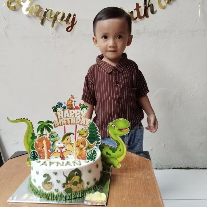 (CUSTOM CAKE BISA H-1) KUE ULANG TAHUN KARAKTER ANAK/KUE ULANG TAHUN TOPPER/BIRTHDAY CAKE