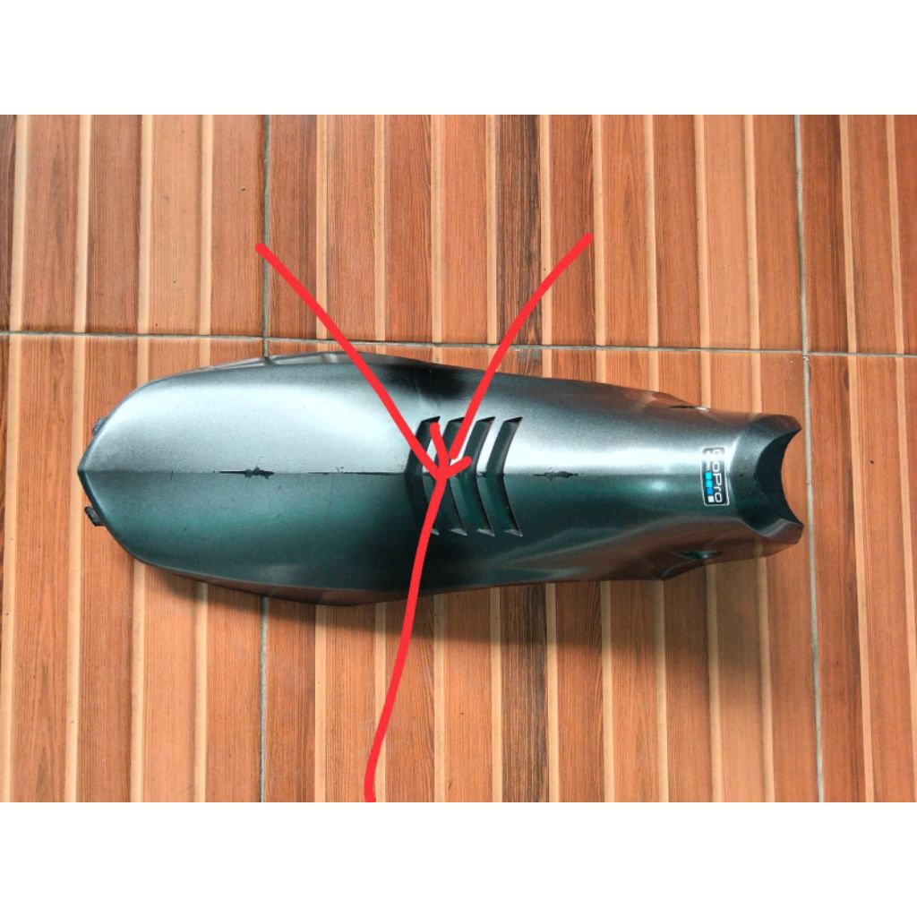 legshield body tengah satria fu cbu barong original