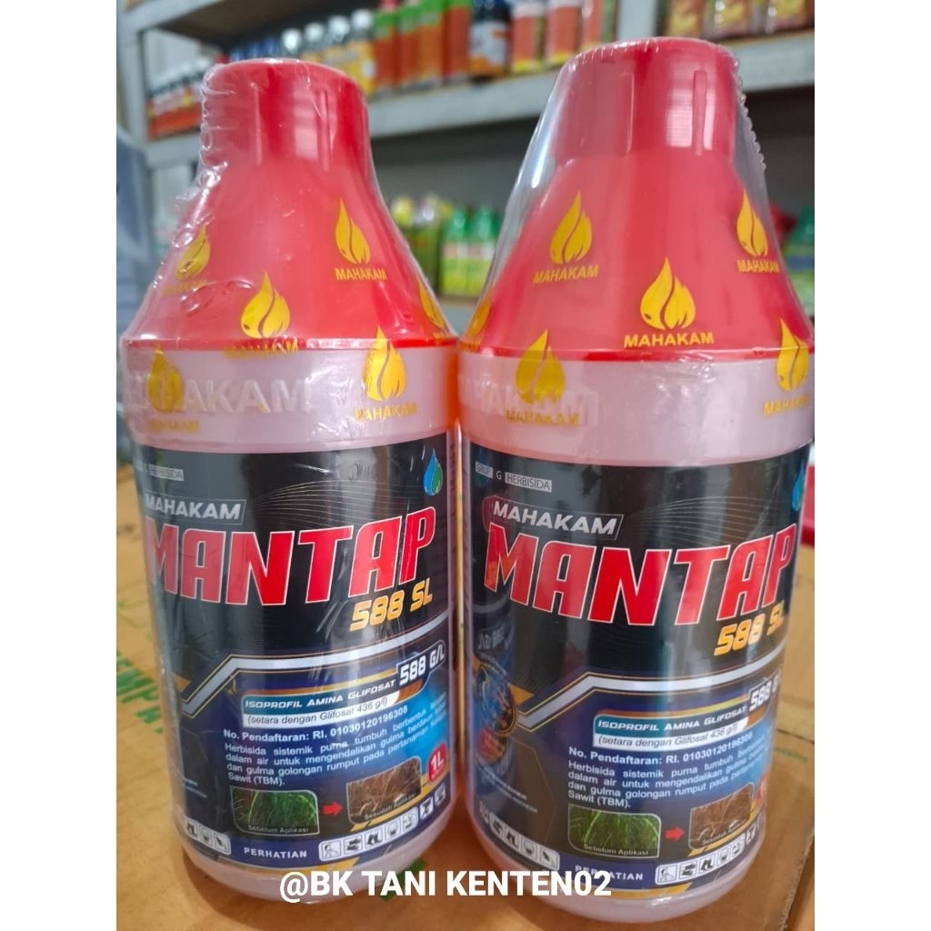 Herbisida Sistemik Mantap 588SL 1 LT