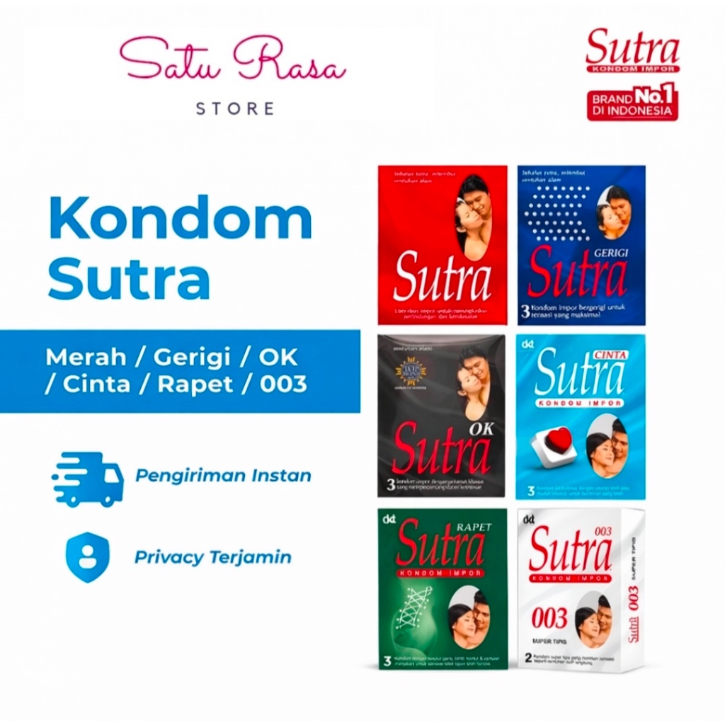 Kondom Sutra Semua Varian Condom Sutra Classic Bergerigi Cinta Rapet
