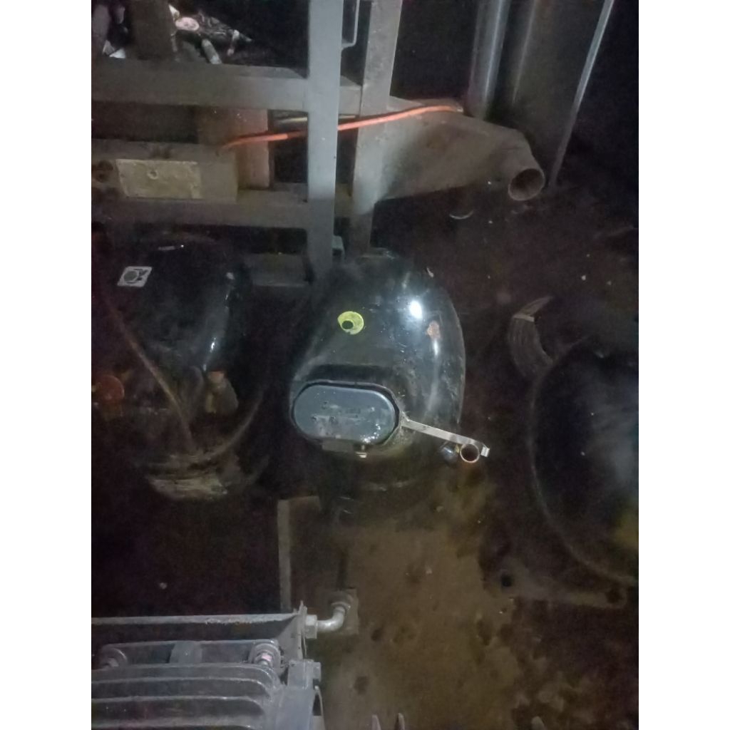 Kompresor Kulkas 1 Pintu 1/4 PK - Siap Pakai, Original, Freon R134a