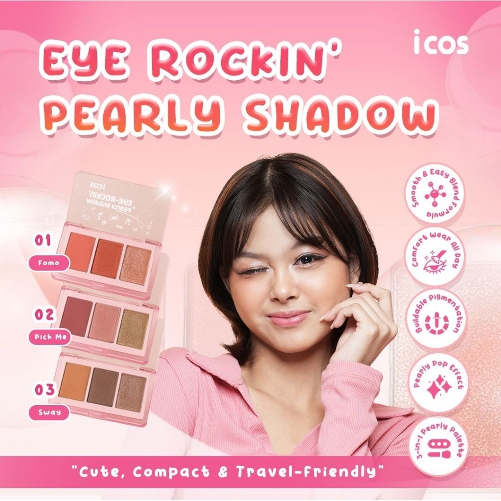 ICOS Eye Rockin' Pearly Shadow Eyeshadow Icos