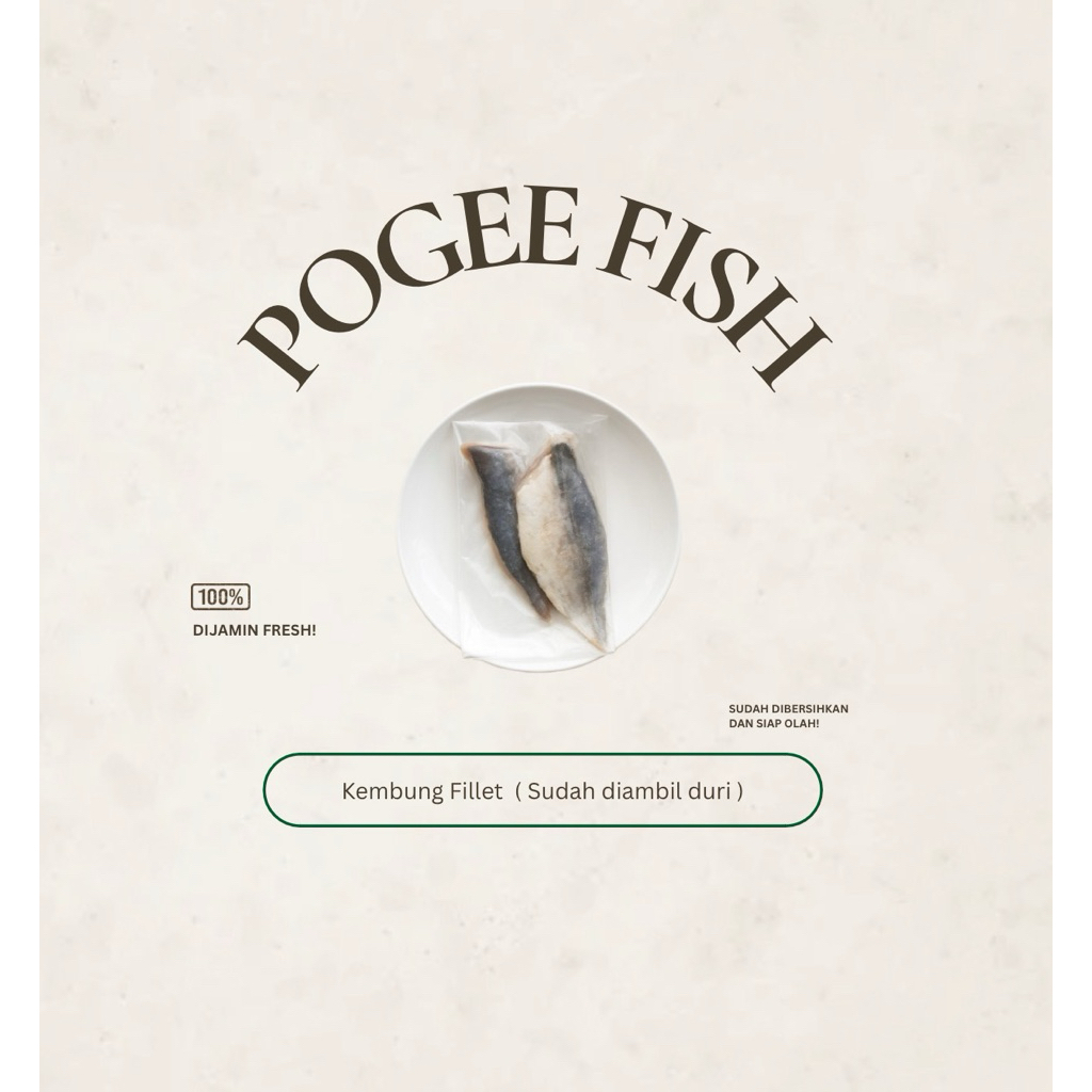 Fillet Ikan Kembung Fresh Mpasi Ikan Segar Surabaya