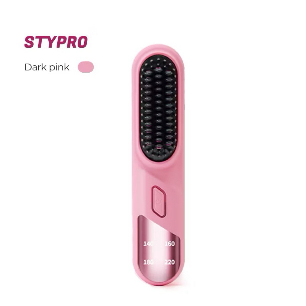 stypro Hair straightener brush#Hair straightener brush merek stypro