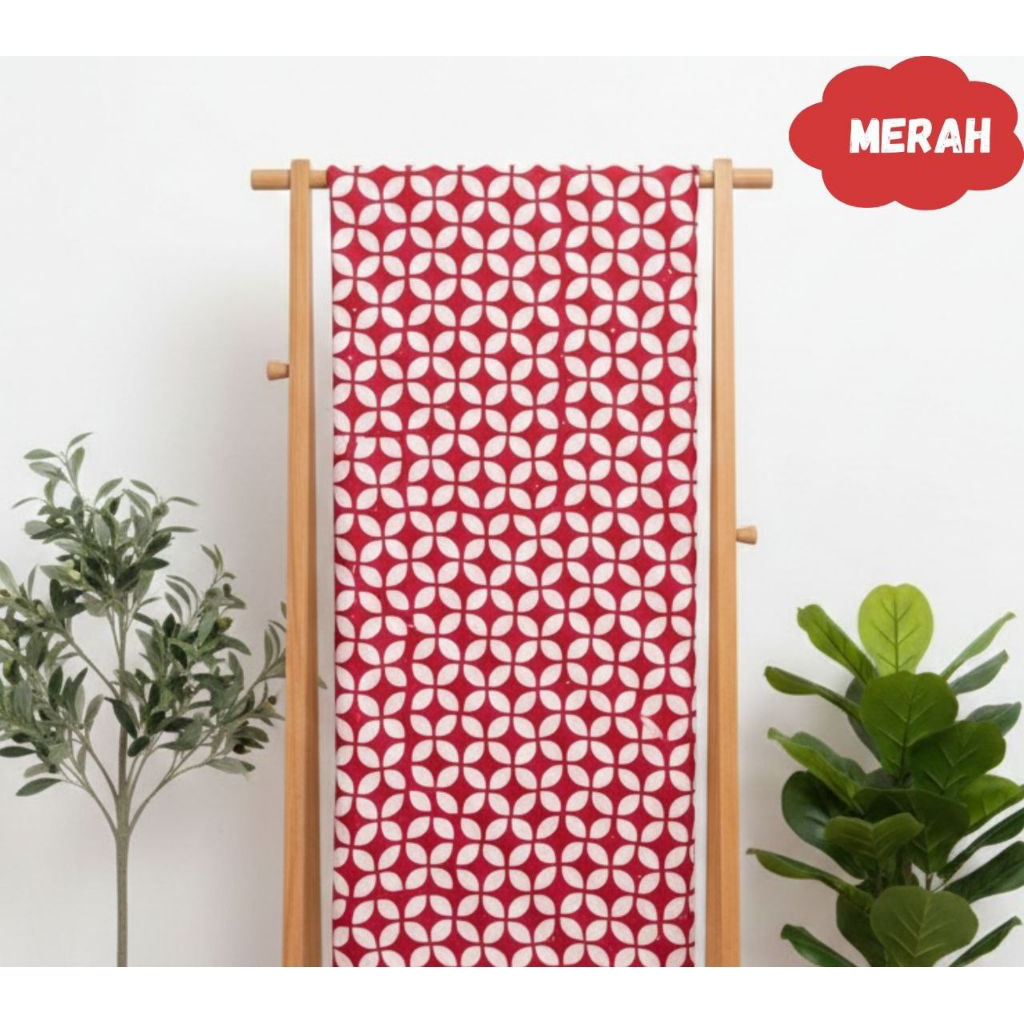 kain batik cap lembaran cocok buat baju seragam couple sarimbit bisa jg buat sarung dan rok batik pe