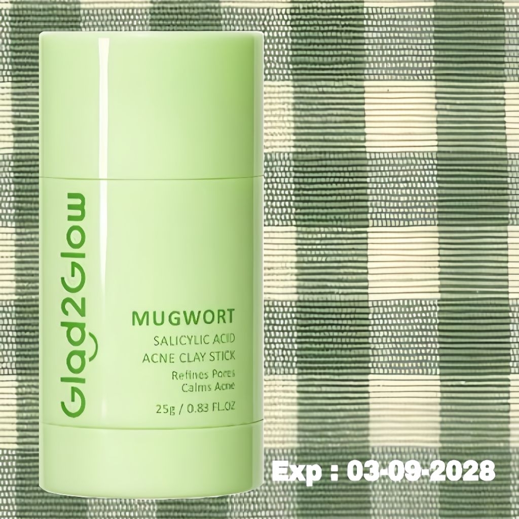 Preloved Glad 2 Glow Clay Stick Mask, Acne (mugwort)