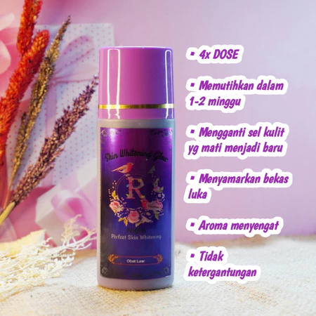 [ ORIGINAL ] NIGHT GLOW 4x DOSIS ( Putih dalam 7 hari ) Hb Whitening Dosis Tinggi Cepat Putih
