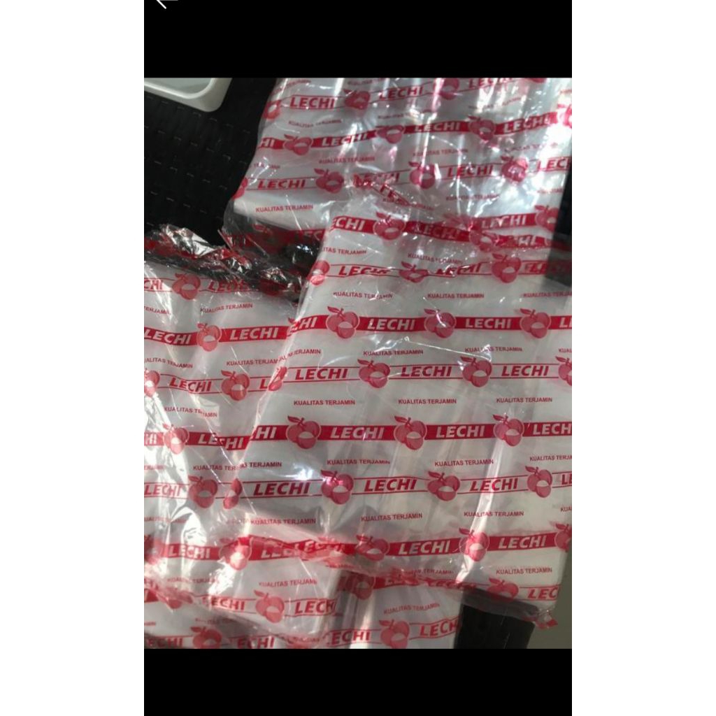 Kantong Plastik Kresek PE Bening Ukuran 40 500gram