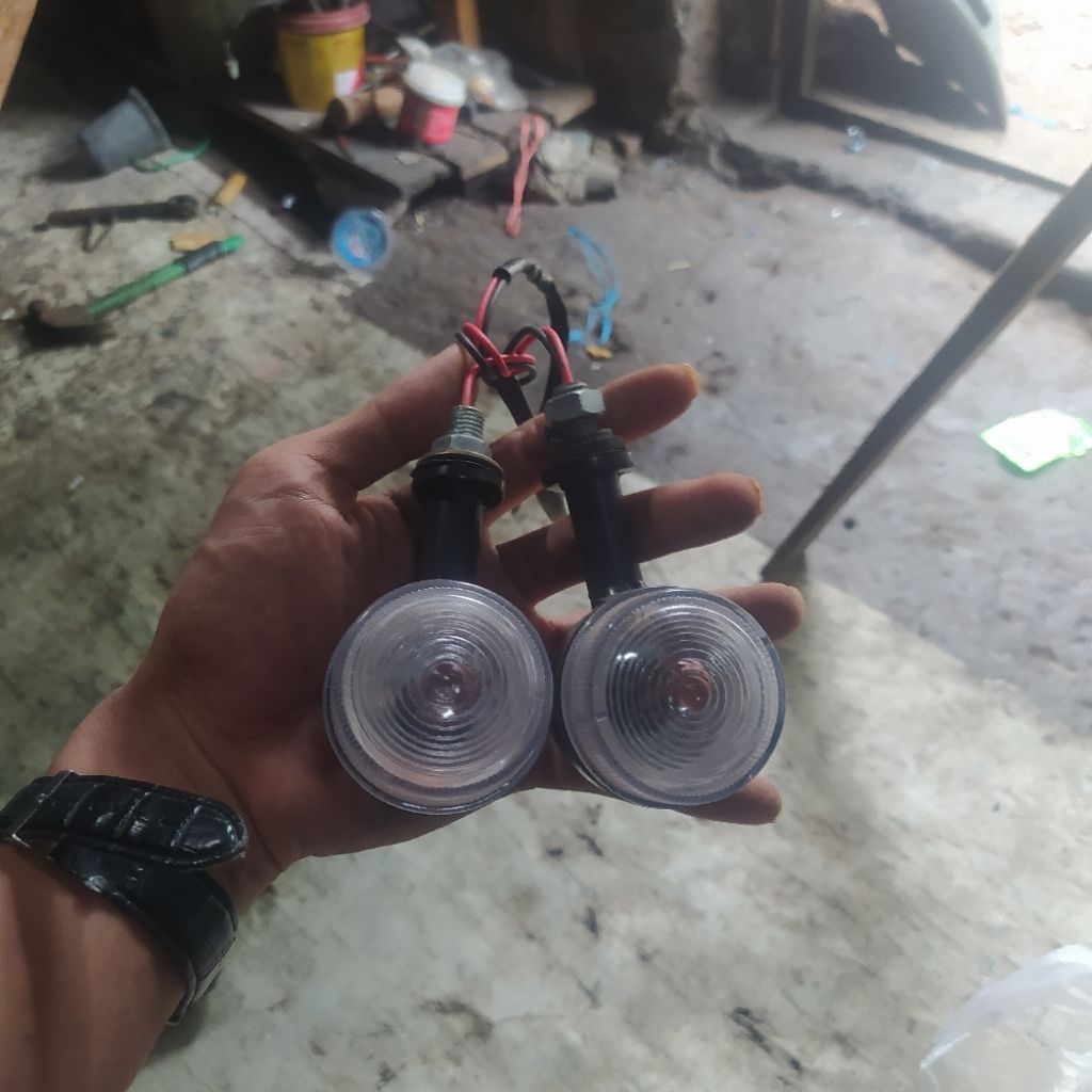 lampu sen kanan kiri Scoopy karbu