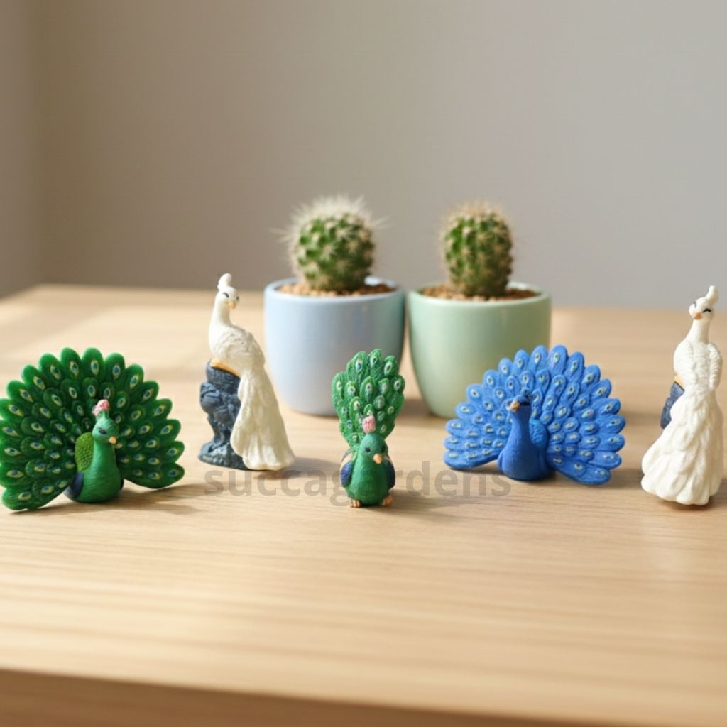 Pajangan/hiasan Burung Merak