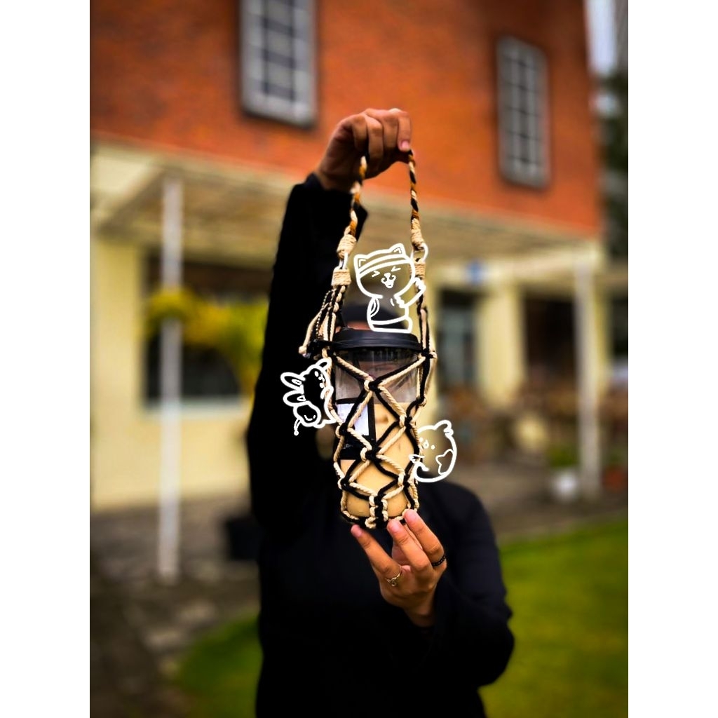 COFFEE CUP HOLDER size 12oz/16oz for Daily Use