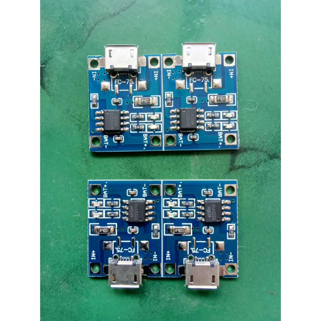 Modul Cas Baterai TP4056 Micro Usb