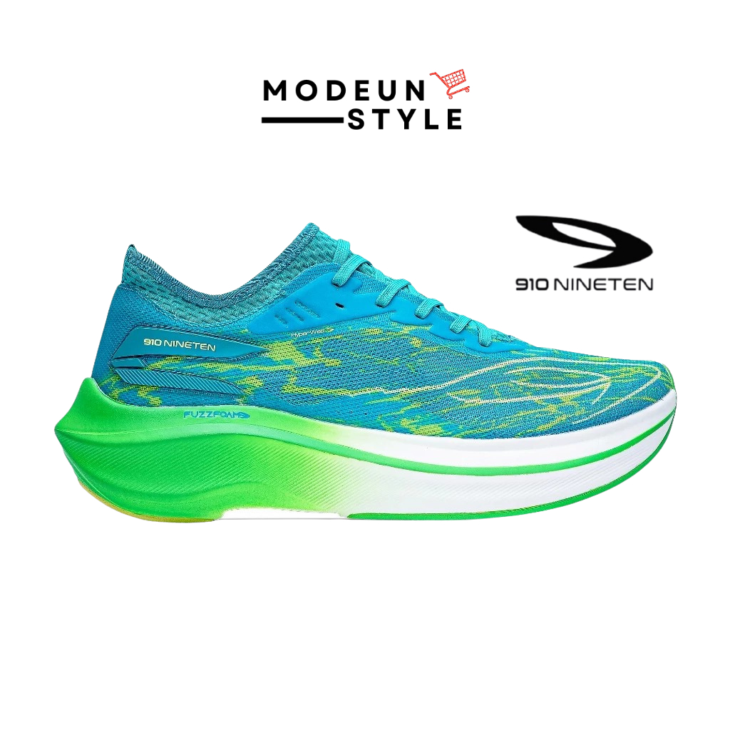 910 HAZE VELOCE HIJAU TOSCA/HIJAU NEON/KUNING - Sepatu Lari / Haze Veloce Hijau Tosca/Neon/Kuning 91