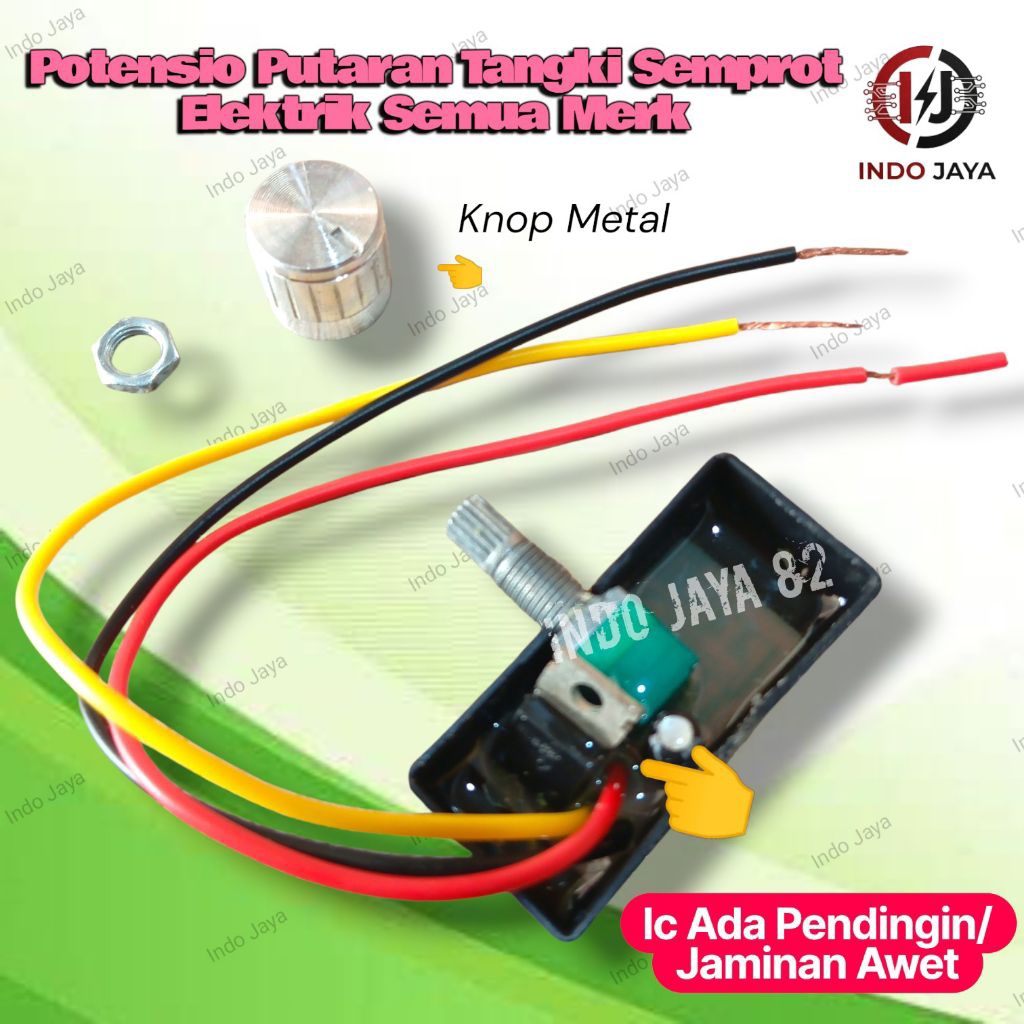 Potensio Tangki Semprot Elektrik Puteran teng semprot Semua Merk