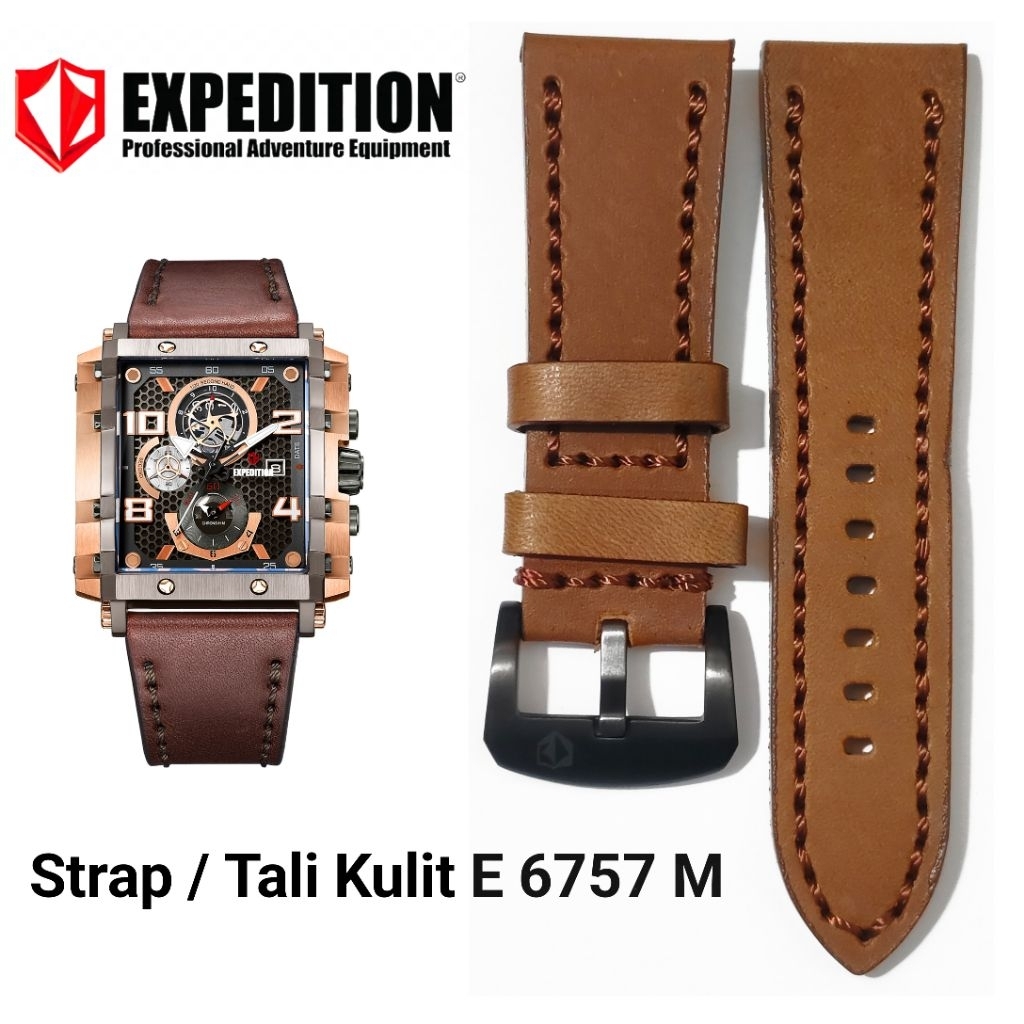 Strap/ Tali Jam Tangan Expedition E 6757 M