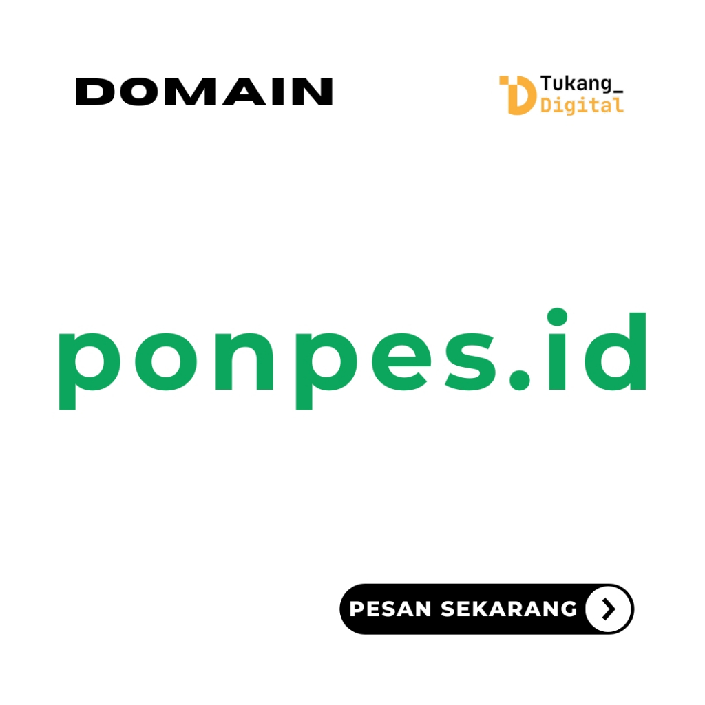 Domain Ponpes.ID untuk Pesantren