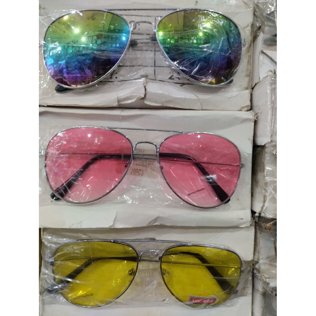 Kacamata jadul berbagai warna