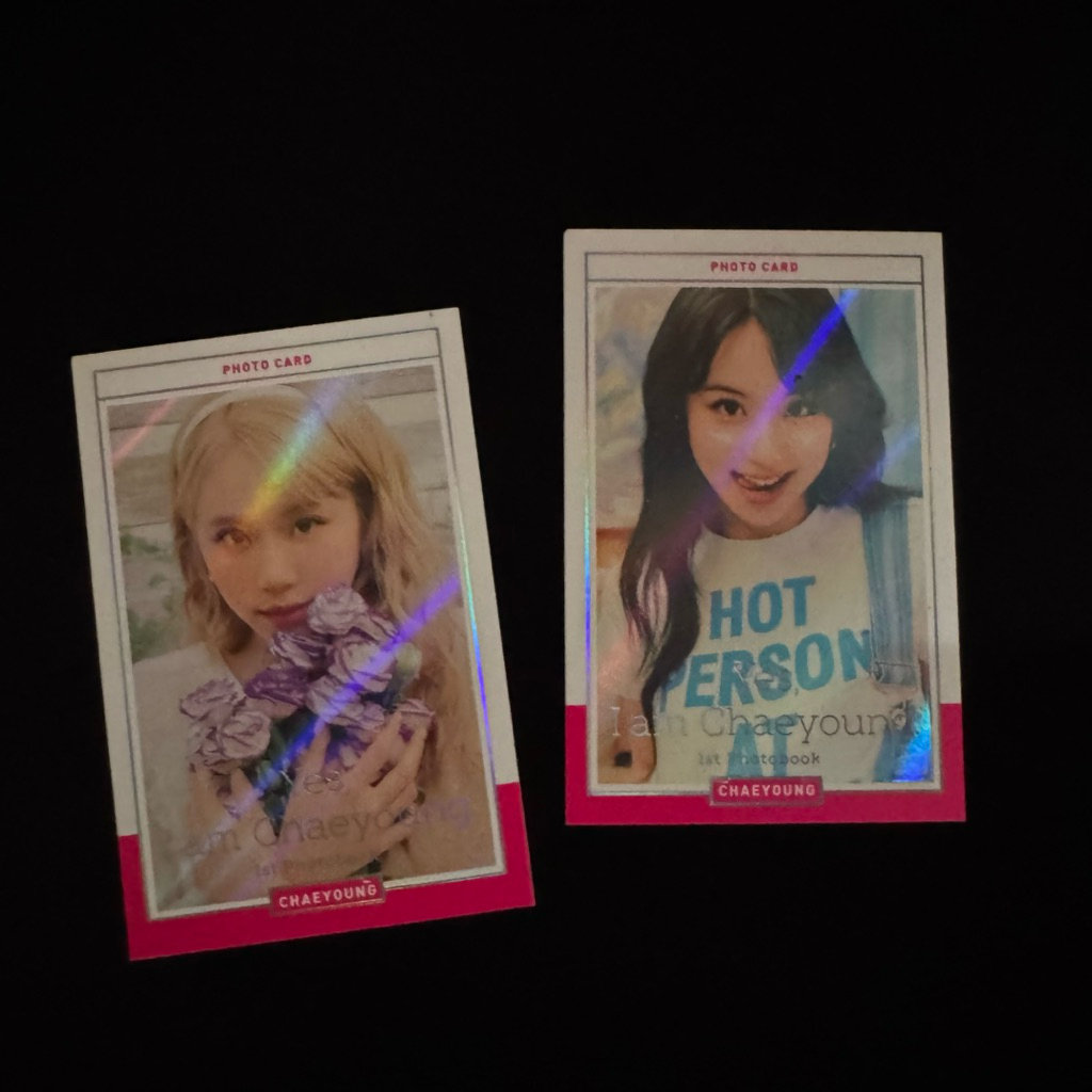 [ OFFICIAL ] Photocard Chaeyoung Twice 1st Photobook The First PB 2023 JYP Photo Book Album rare Yes
