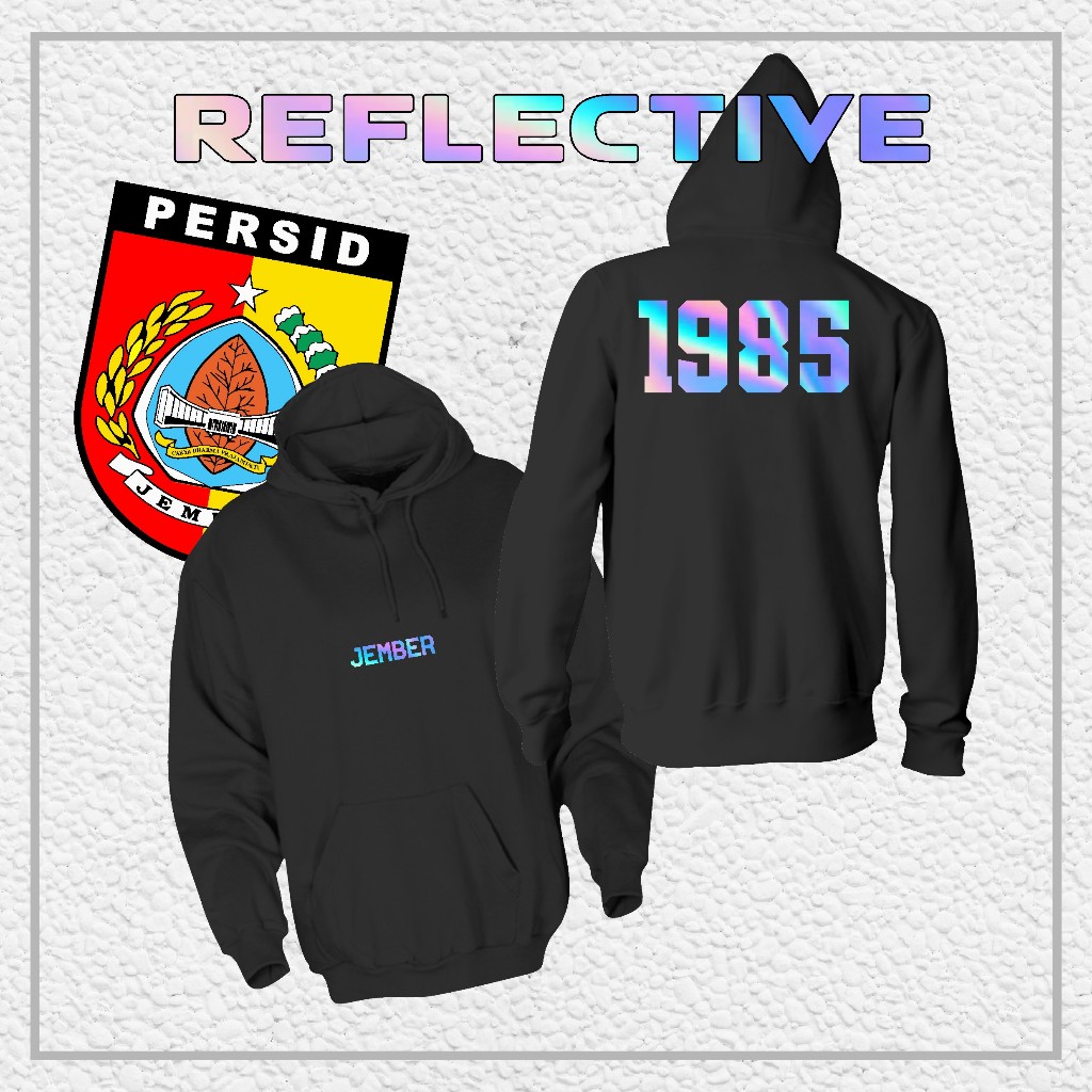 Hoodie Jaket PERSID Jember "Jember Reflektif" // Jaket Supporter / Hooligans