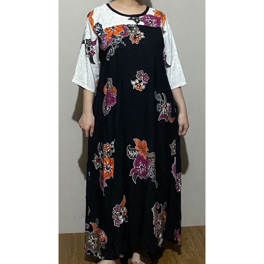 Daster SMT klok Maria / dress longdress 3 suku kekinian