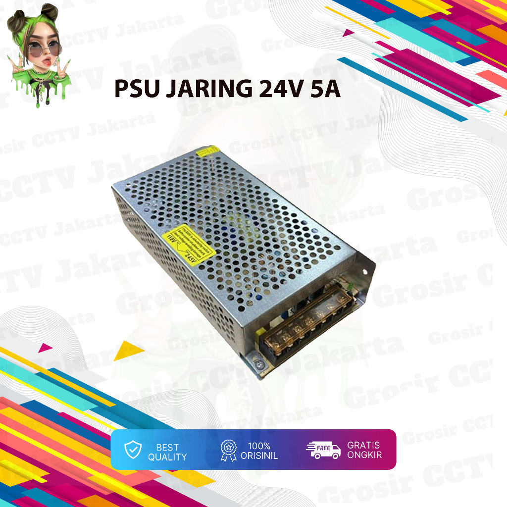 Medusa PSU Jaring 24V 5A // Power Supply 5A 24V