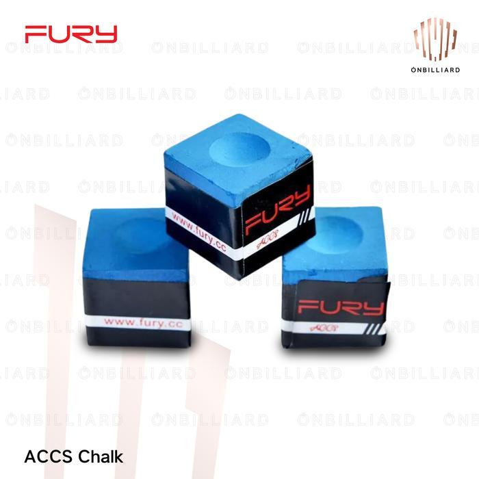 Fury Accs Chalk Kapur Cuk Stick Billiard Biliar Original Usa