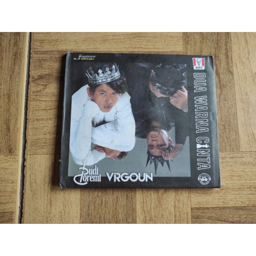 CD kfc "dua warna cinta" BUDI DOREMI & VIRGOUN