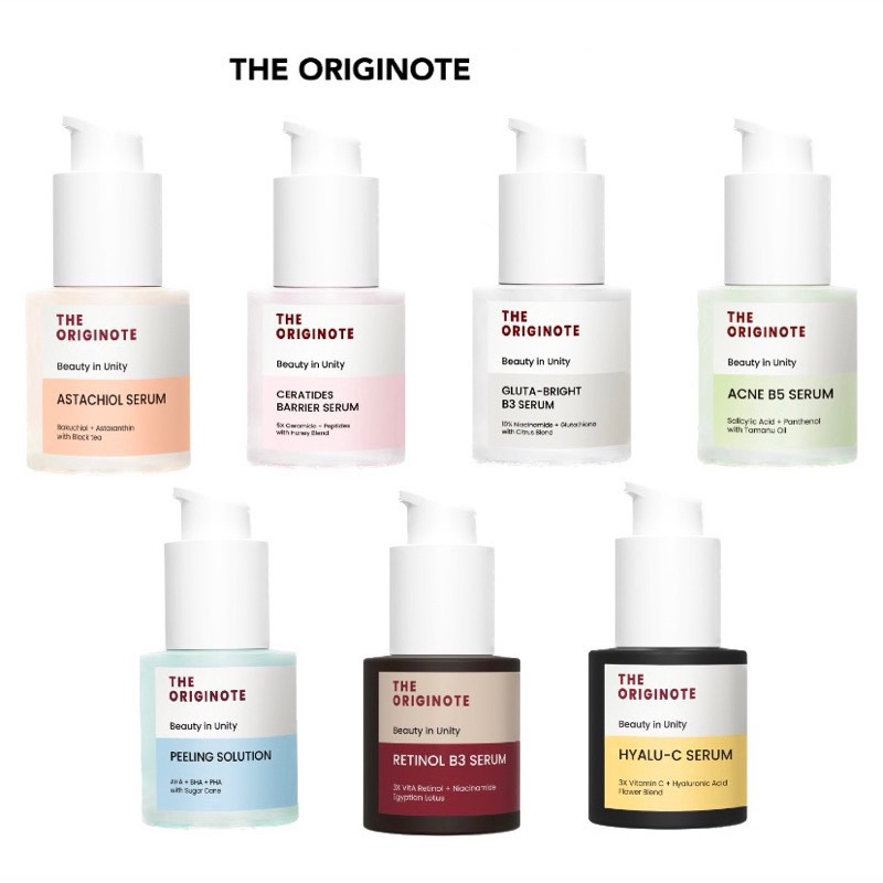 THE ORIGINOTE SERUM | SERUM ACNE B5 THE ORIGINOTE | SERUM PEELING THE ORIGINOTE | SEUM RETINOL THE O