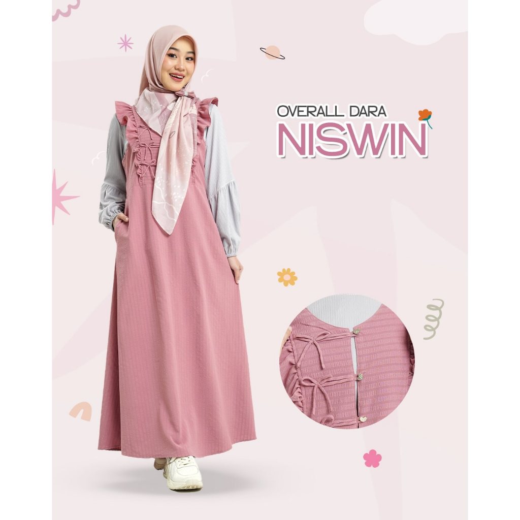 New Rabbani Ori Dluha Overall Dara Niswin Bubble Chanel