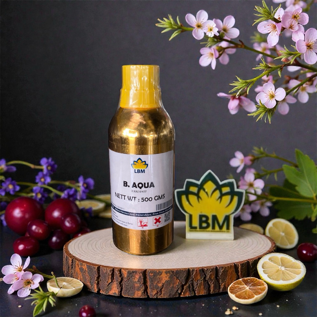 B.aqua 500gr LBM Fragrance bibit parfum kemasan segel